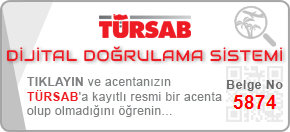 TÜRSAB Dijital Doğrulama Sistemi - Belge No 5874
